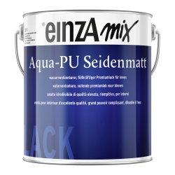 einzA mix Aqua-PU Seidenmatt - Abtönung