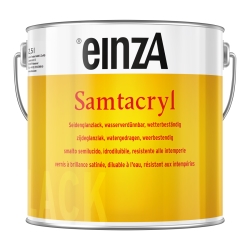 einzA Samtacryl - seidenglänzend