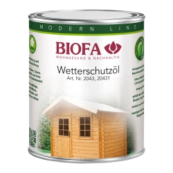 BIOFA Wetterschutzöl 2043