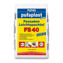 PUFAS pufaplast Fassaden-Leichtspachtel FS40