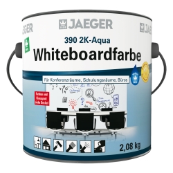 JAEGER 390 2K-Aqua Whiteboardfarbe weiß