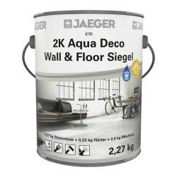 JAEGER 676 2K Aqua Deco Wall & Floor Siegel