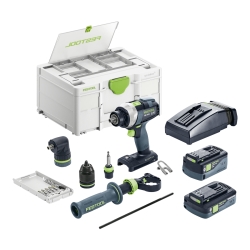 FESTOOL Akku-Bohrschrauber QUADRIVE TDC 18/4 mit SYS3 DF