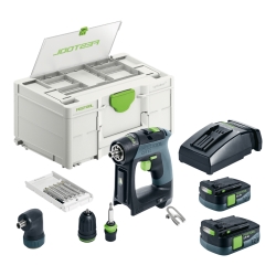 FESTOOL Akku-Bohrschrauber CXS 12 mit SYS3 DF