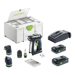 FESTOOL Akku-Bohrschrauber C 18 mit SYS3 DF