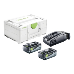 FESTOOL Energie-Set SYS 18V 2x8,0/SCA16 im Systainer SYS³