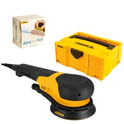 MIRKA-Set DEROS RS 600 mit Abranet ACE HD Schleifscheiben