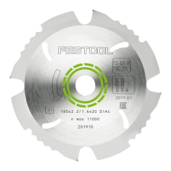 FESTOOL Diamant-Kreissägeblatt ABRASIVE MATERIALS DIA , Ø 160 mm, F 4