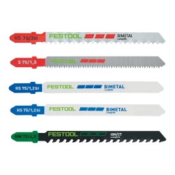 FESTOOL Stichsägenblatt-Set STS-Sort/21 P/M/B