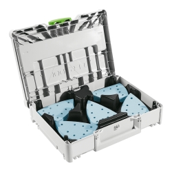 FESTOOL Schleifmittel-Systainer³ SYS-STF DELTA GR-Set Granat