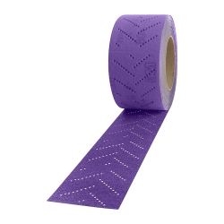 3M 737U Cubitron II Purple+ Premium Multihole Schleifstreifen auf Rolle 12 m, 70 mm x 396 mm